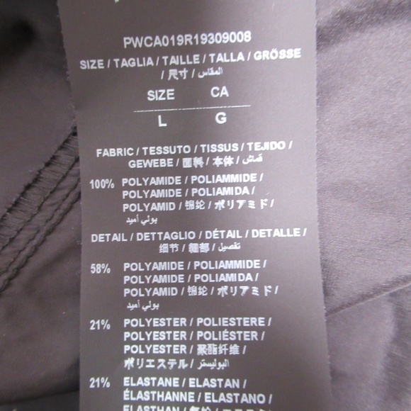 Palm Angels Women's Layered Logo Track Pants Black Size L - Picture 10 of 12